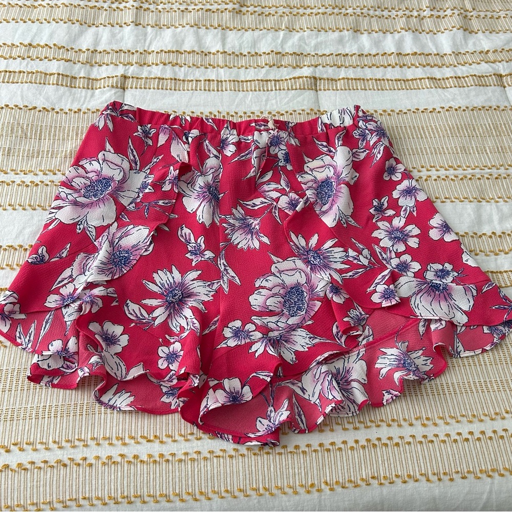Floral Flowy Shorts